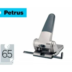 TALADRADOR PETRUS 305 METALICO CAPACIDAD DE 65 HOJAS COLOR PLATA