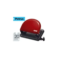 Taladrador petrus 52 rojo capacidad 20 hojas.