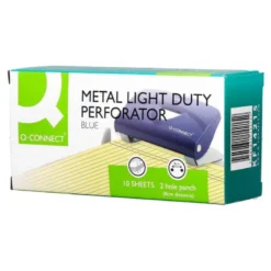 TALADRADOR Q-CONNECT KF14215 AZUL ABERTURA 1 MM CAPACIDAD 10 HOJAS