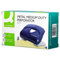 TALADRADOR Q-CONNECT KF14218 AZUL ABERTURA 2 MM CAPACIDAD 20 HOJAS