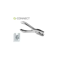 Taladrador Q-Connect KF18765 de tenaza capacidad 6 hojas