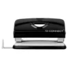 TALADRADOR Q-CONNECT KF14214 NEGRO ABERTURA 1 MM CAPACIDAD 10 HOJAS