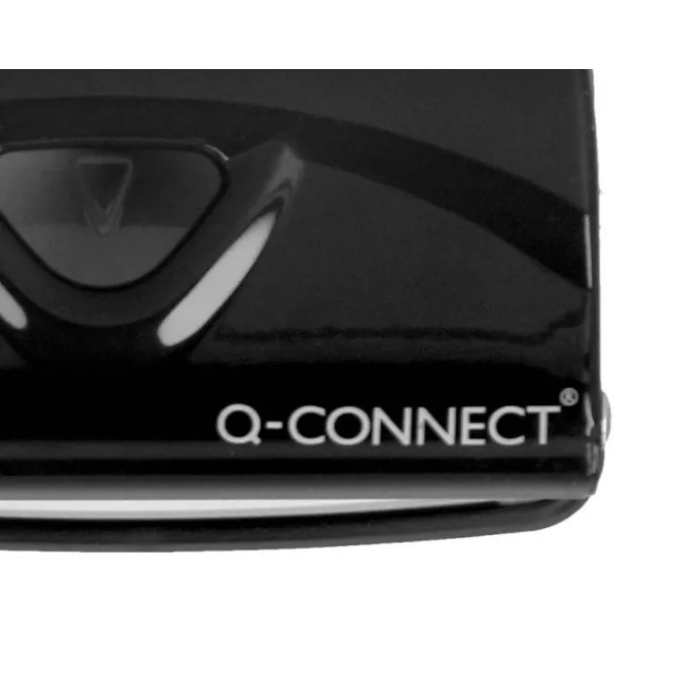 TALADRADOR Q-CONNECT KF14214 NEGRO ABERTURA 1 MM CAPACIDAD 10 HOJAS