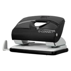 TALADRADOR Q-CONNECT KF14217 NEGRO ABERTURA 2 MM CAPACIDAD 20 HOJAS