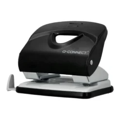 TALADRADOR Q-CONNECT KF14220 NEGRO ABERTURA 2,7 MM CAPACIDAD 30 HOJAS