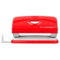 TALADRADOR Q-CONNECT KF14216 ROJO ABERTURA 1 MM CAPACIDAD 10 HOJAS