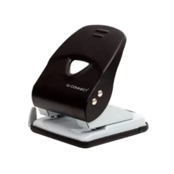 TALADRADOR Q-CONNECT KF14221 2 TALADROS COLOR NEGRO ABERTURA 3,5 MM CAPACIDAD 40 HOJAS