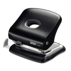 Taladrador Rapid FC30 negro capacidad para 30 hojas