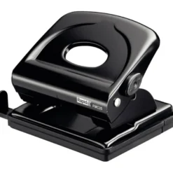 Taladrador Rapid FMC25 color negro capacidad para 25 hojas