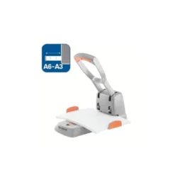 Taladrador Rapid HDC150 Supreme color metalico capacidad para 150 hojas