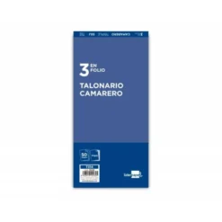 Talonario liderpapel camarero 3/fº original y 2 copias t314