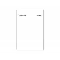 Talonario liderpapel camarero 8º original y copia t231 papel autocopiante