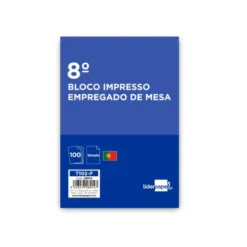 TALONARIO LIDERPAPEL CAMARERO OCTAVO -SIN IVA- 102 -TEXTO EN PORTUGUES