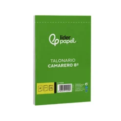 Talonario liderpapel camarero 8º original y copia t202