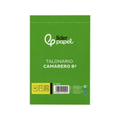 Talonario liderpapel camarero 8º original y copia t202