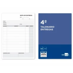 Talonario liderpapel entregas cuarto original t126