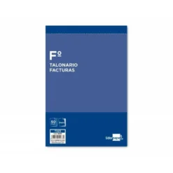 Talonario liderpapel facturas folio original y copia t223 con i.V.A.