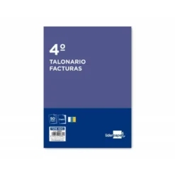 Talonario liderpapel facturas cuarto original y copia t216 con i.G.I.C