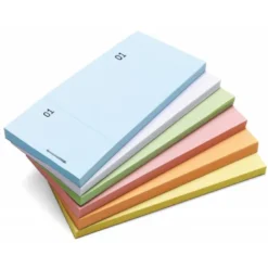 Talonario liderpapel mostrador 50x110 mm tl09 blanco con matriz