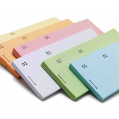 Talonario liderpapel mostrador 60x145 mm tl06 verde con matriz