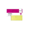 Talonario liderpapel mostrador 50x110 mm tl07 amarillo con matriz
