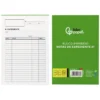 TALONARIO LIDERPAPEL NOTAS DE EXPEDIENTE CUARTO DUPLO TEXTO EN PORTUGUES