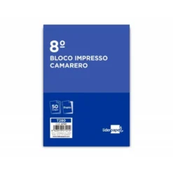 Talonario liderpapel camarero 8º original y copia t280