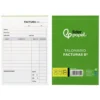 Talonario liderpapel facturas 8º original t100 con i.V.A.