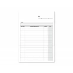 Talonario liderpapel multiusos cuarto original y copia t299