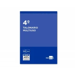 Talonario liderpapel multiusos cuarto original t199