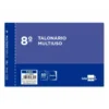 Talonario liderpapel multiuso octavo duplicado apaisado