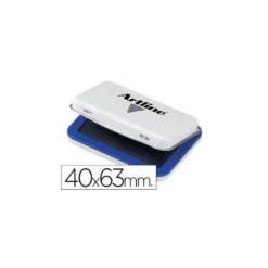 Tampon artline nº00 azul 40x63 mm