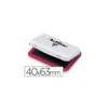 Tampon artline nº00 rojo 40x63 mm.