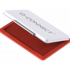 Tampon Q-Connect Nº 1 Color Rojo 126x81mm