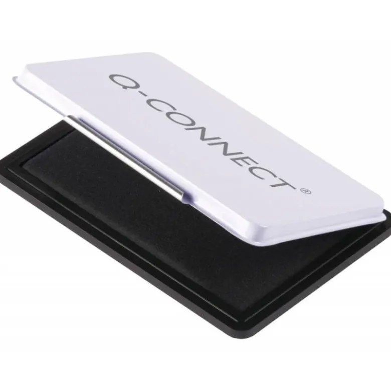 Tampon Q-Connect Nº 3 Color Negro 90x55mm