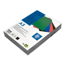 Tapa de Encuadernacion Carton Liderpapel DIN A3 Negra 1mm pack 50 uds