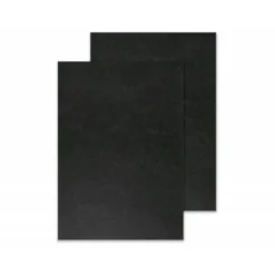 Tapa de Encuadernacion Carton Q connect Din A4 Negro 250gr pack 100 uds
