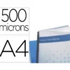 TAPA DE ENCUADERNACION GBG POLIPROPILENO POLYCOVER OPACA 500 MC DIN A4 TRANSLUCIDA PACK DE 100 UNIDADES