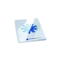 TAPA DE ENCUADERNACION GBG PVC CRISTAL TRANSPARENTE 180 MC DIN A4 PACK DE 100 UNIDADES