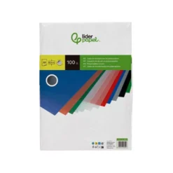 Tapa de Encuadernacion Polipropileno Liderpapel Din A3 transparente Opaco 0,5 mm pack 100 uds