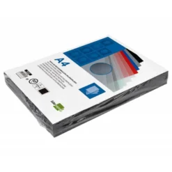 Tapa de Encuadernacion Polipropileno Liderpapel DIN A4 Negra 0.8mm pack 50 uds