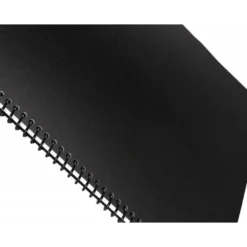 Tapa de Encuadernacion Polipropileno Liderpapel DIN A4 Negra 0.8mm pack 50 uds