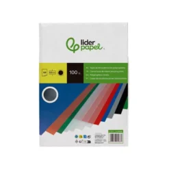 Tapa de Encuadernacion Polipropileno Liderpapel DIN A4 Negra 0.5mm pack 100 uds