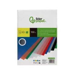 Tapa de Encuadernacion Polipropileno Liderpapel Din A4 Verde Opaco 0,5 mm pack 100 uds