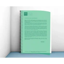 Tapa de Encuadernacion Polipropileno Liderpapel Din A4 Verde Opaco 0,5 mm pack 100 uds