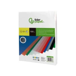 Tapa de Encuadernacion Polipropileno Liderpapel DIN A4 incolor translucidas 0.5mm pack 100 uds