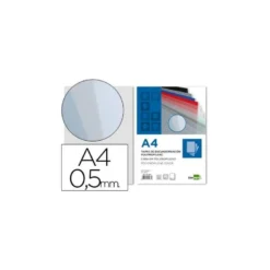 Tapa de Encuadernacion Polipropileno Liderpapel DIN A4 Ahumada 0.5mm pack 100 uds