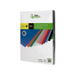 Tapa de Encuadernacion Polipropileno Liderpapel Din A3 Negro Opaco 0,5 mm pack 100 uds