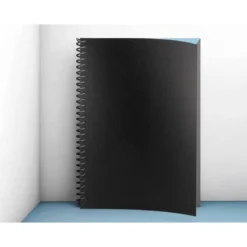 Tapa de Encuadernacion Polipropileno Liderpapel Din A3 Negro Opaco 0,5 mm pack 100 uds