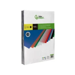 Tapa de Encuadernacion Polipropileno Liderpapel Din A3 Negro Opaco 0,5 mm pack 100 uds
